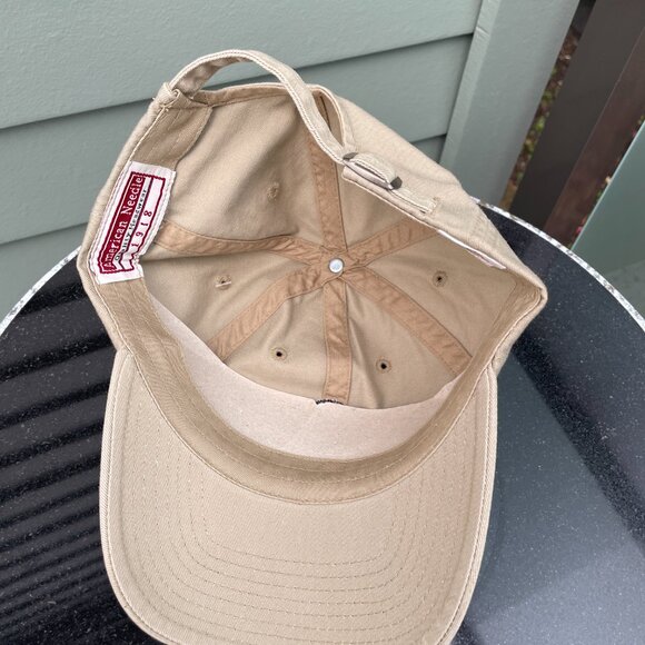 Chicago Blackhawks Beige Baseball Hat NHL American Needle New Tags - Picture 5 of 5